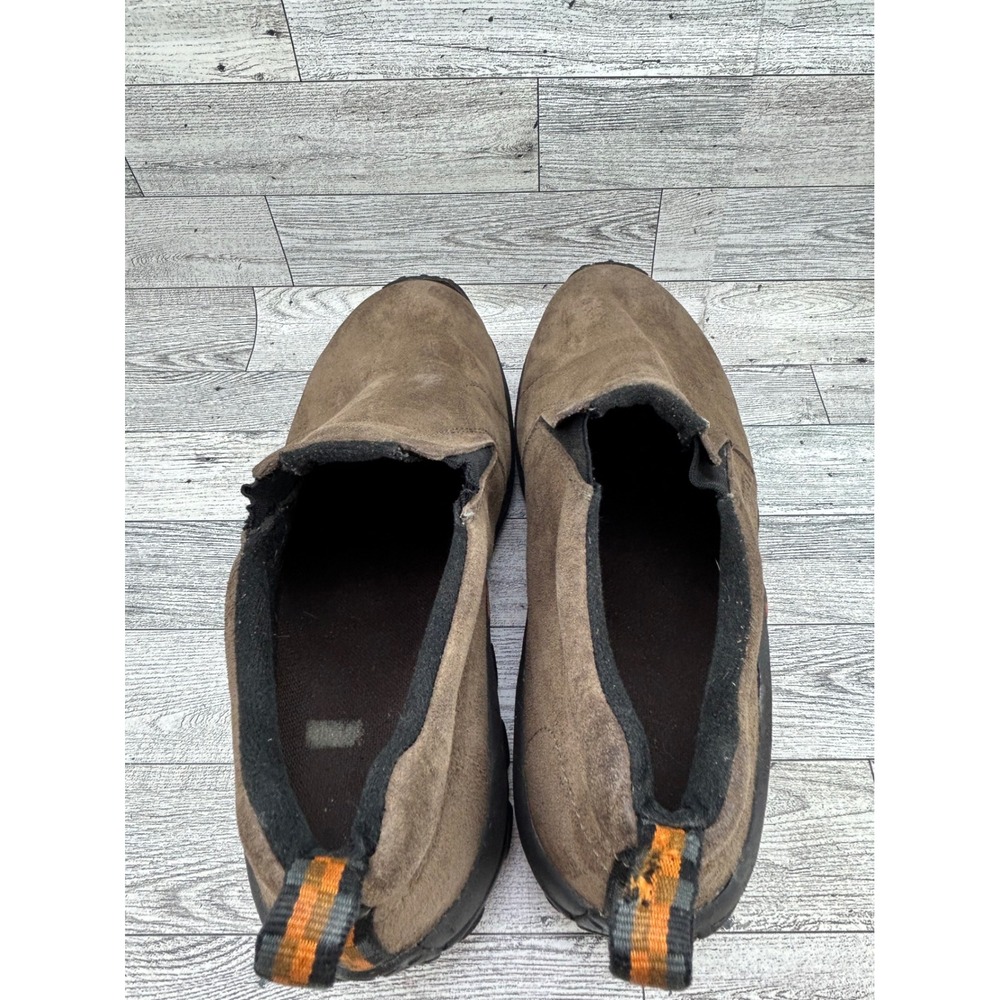 Merrell Jungle Moc Gunsmoke Brown Suede Slip On Shoes Mens 9.5 J60787 - Picture 11 of 16